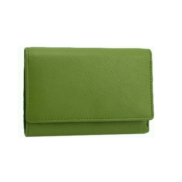 WOMEN LEATHER WALLET 5515 GREEN