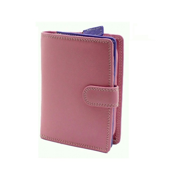 WOMEN LEATHER POUCH  5535 PINK